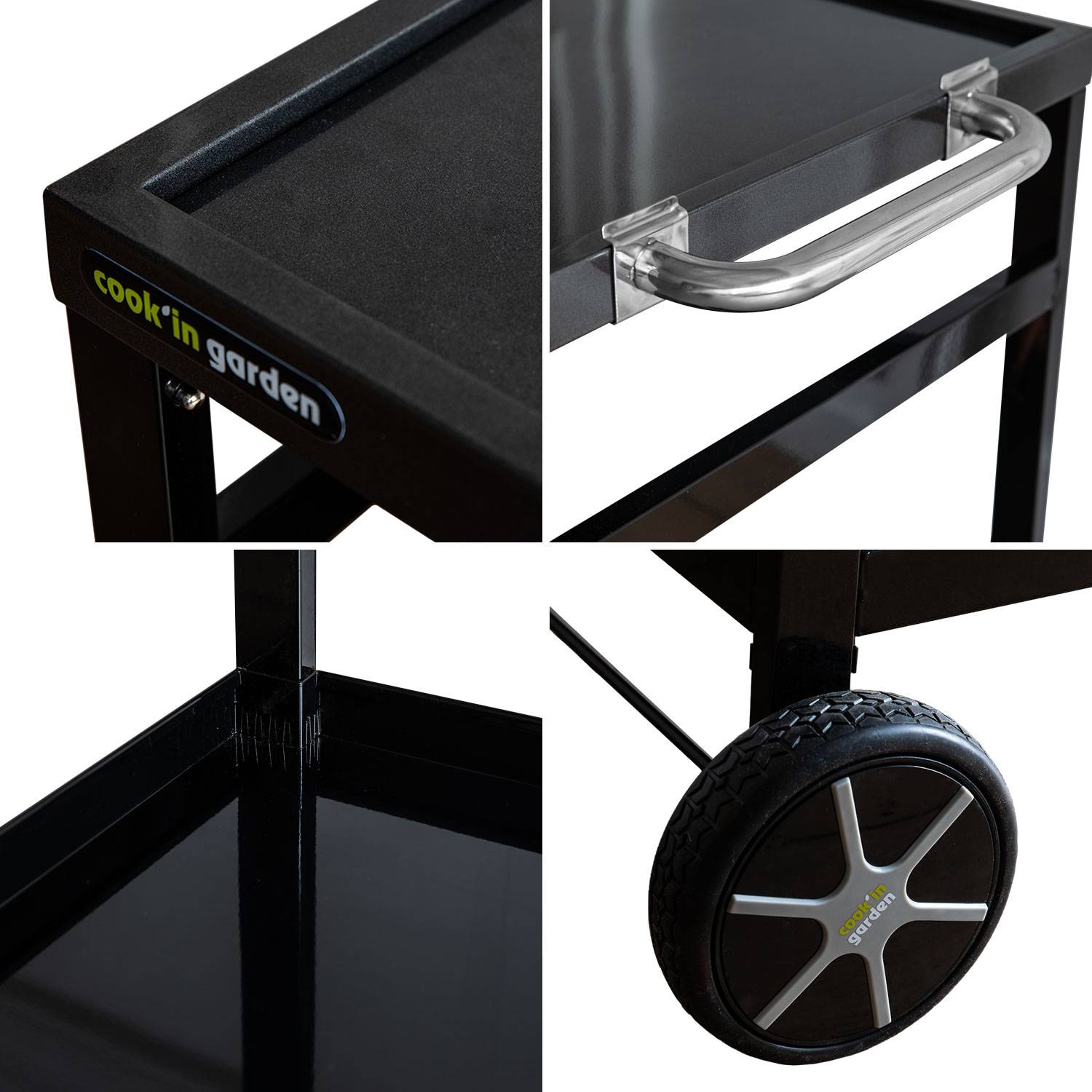 Cook in Garden - Desserte clipsable pour plancha COBAN - COOK'IN GARDEN - Imagen 2
