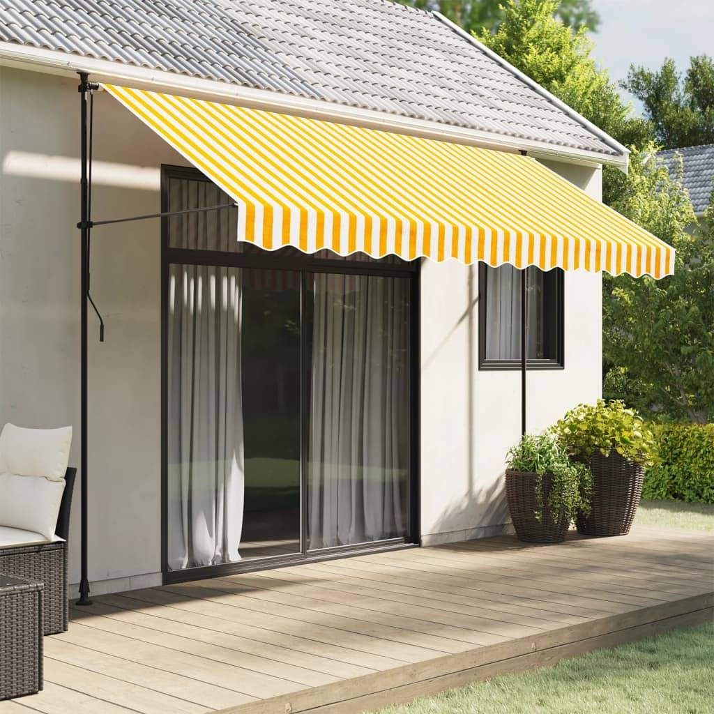 Prolenta Premium - Store banne  Mano Jaune  330 X 20 cm  - P87211J - Image 1