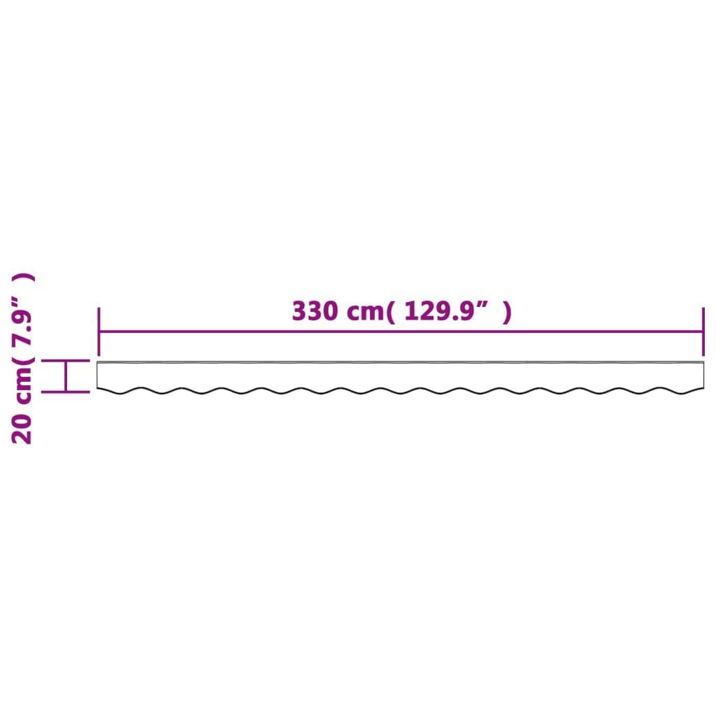 Prolenta Premium - Store banne Mano Jaune 330 X 20 cm - P87211J - Image 6