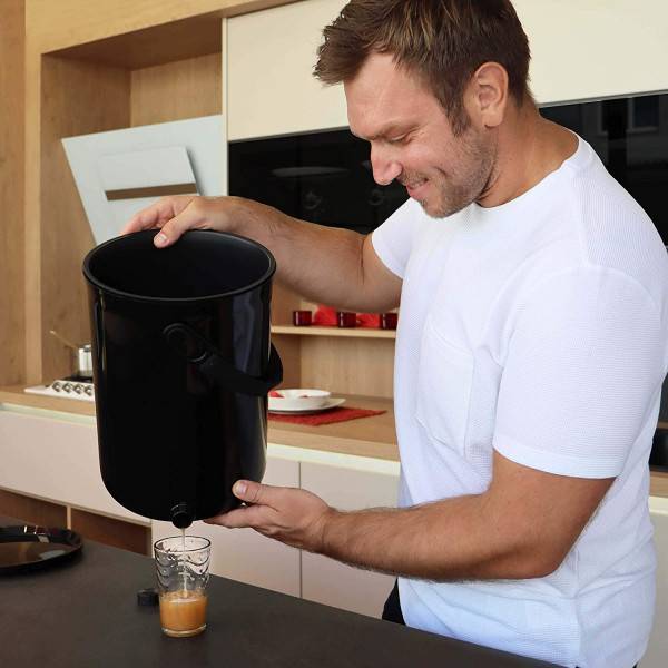 Ferme Du Moutta - Bokashi Organko 2 Noir (9,6L) + 1 kg d'Activateur EM-1 - Imagen 5