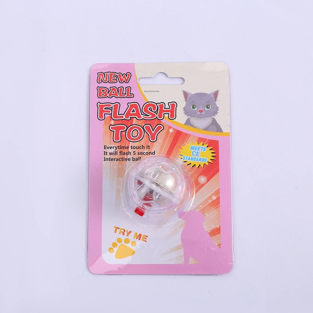 Balle lumineuse interactive pour chat et chien MCBOSON - Image 1