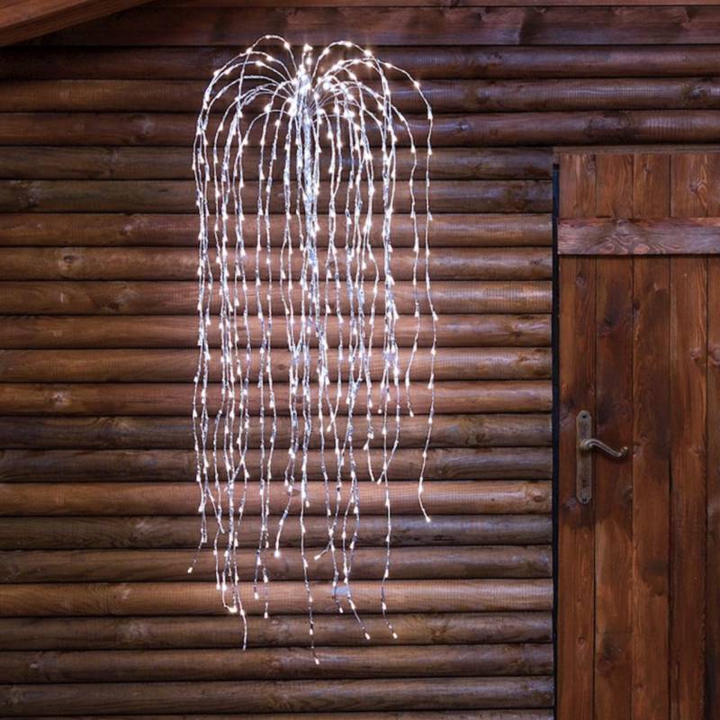 Branche lumineuse 1.2M 480 LEd blanc froid flash argentée Lotti - Image 3