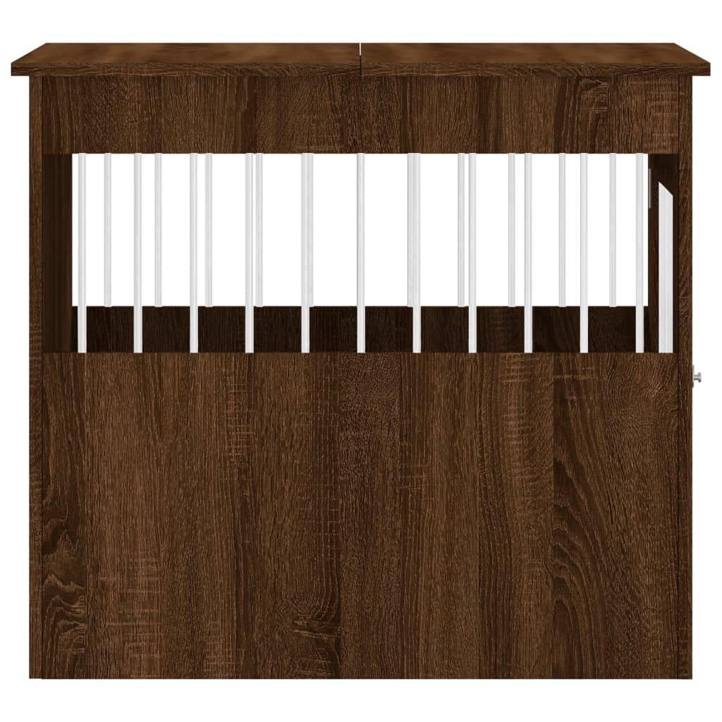 Niche plastique bois et acier marron 64,5x80x71 cm - Prolenta premium p365.8 - Image 8