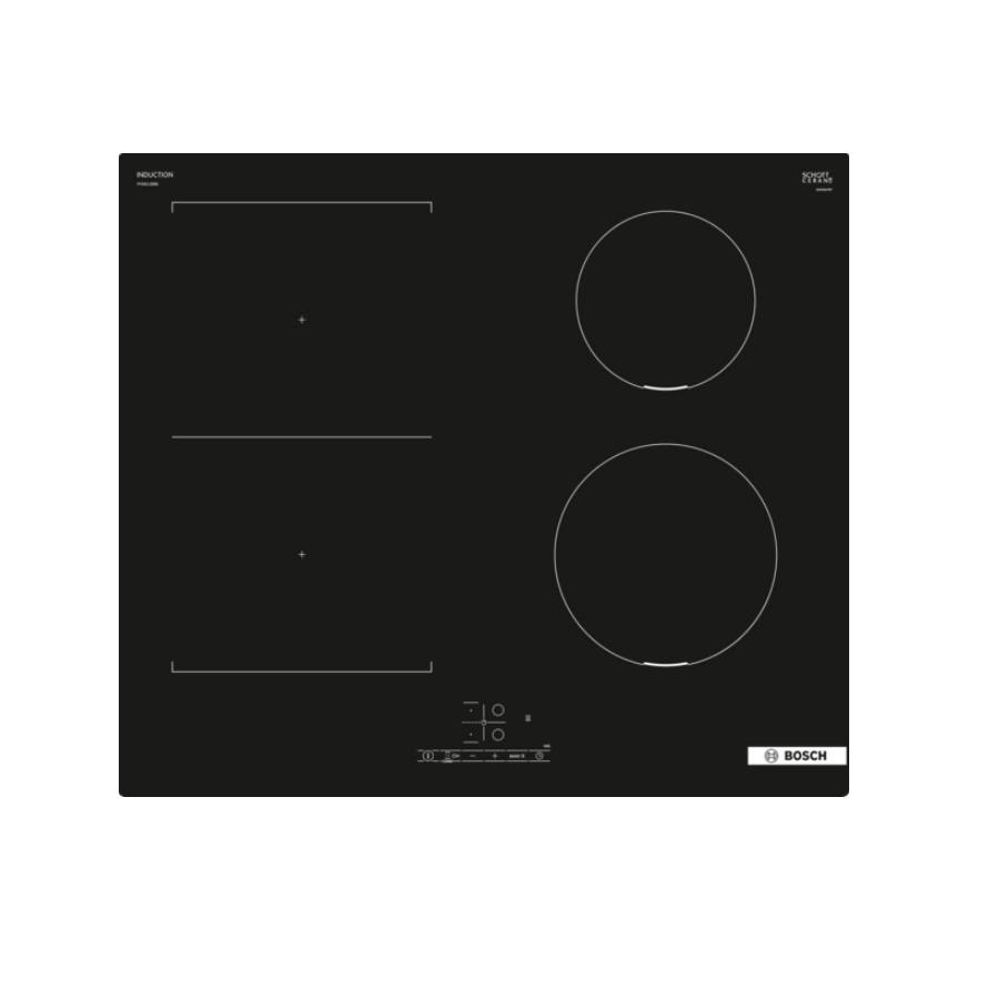 Bosch - Table de cuisson induction 60cm 4 feux noir PVS611BB6E Bosch - Image 1