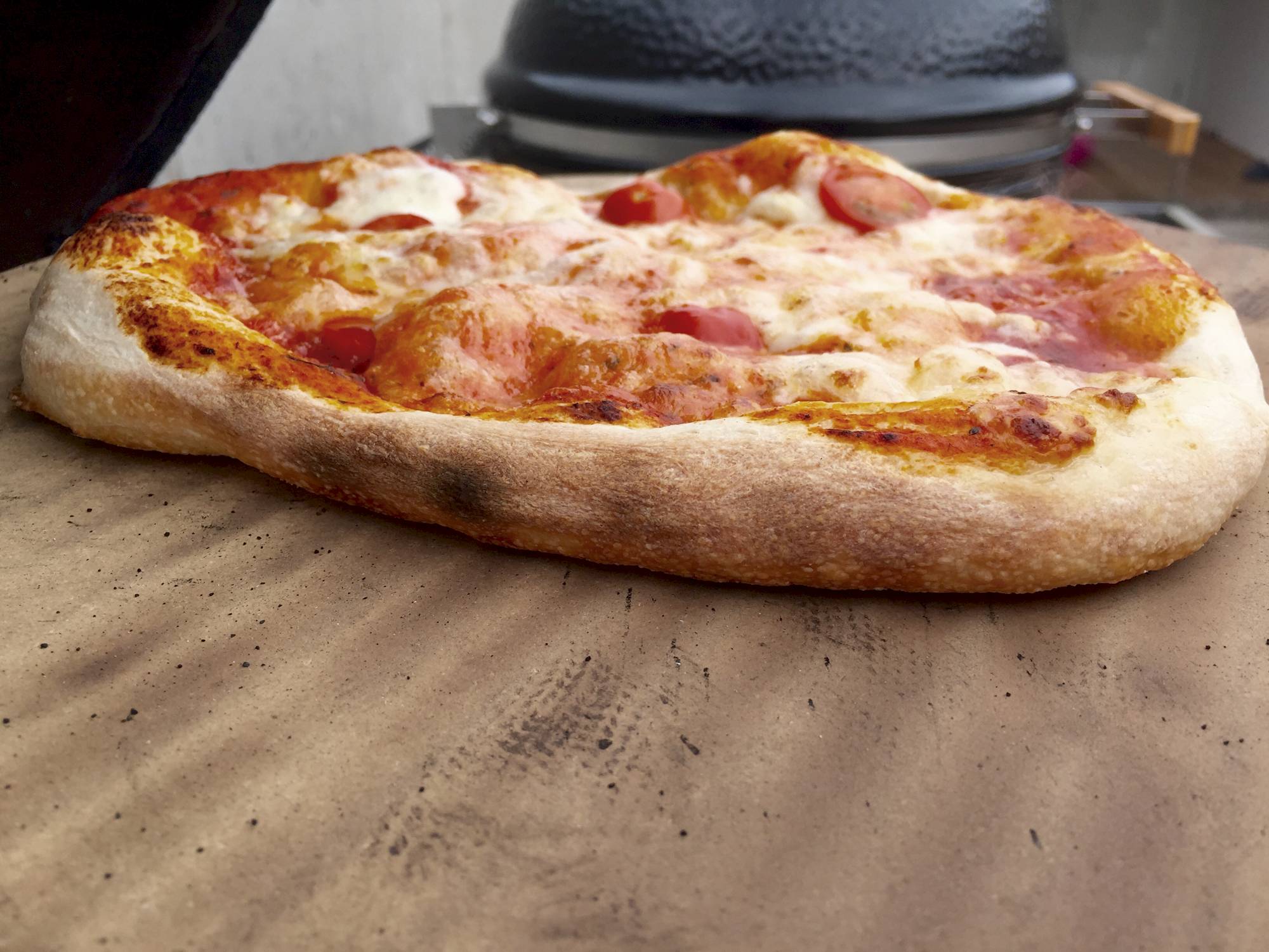 Monolith - Kamado Monolith LeCHEF Pro Série 2.0 Noir + Chariot + Housse + Pierre Pizza - Imagen 9