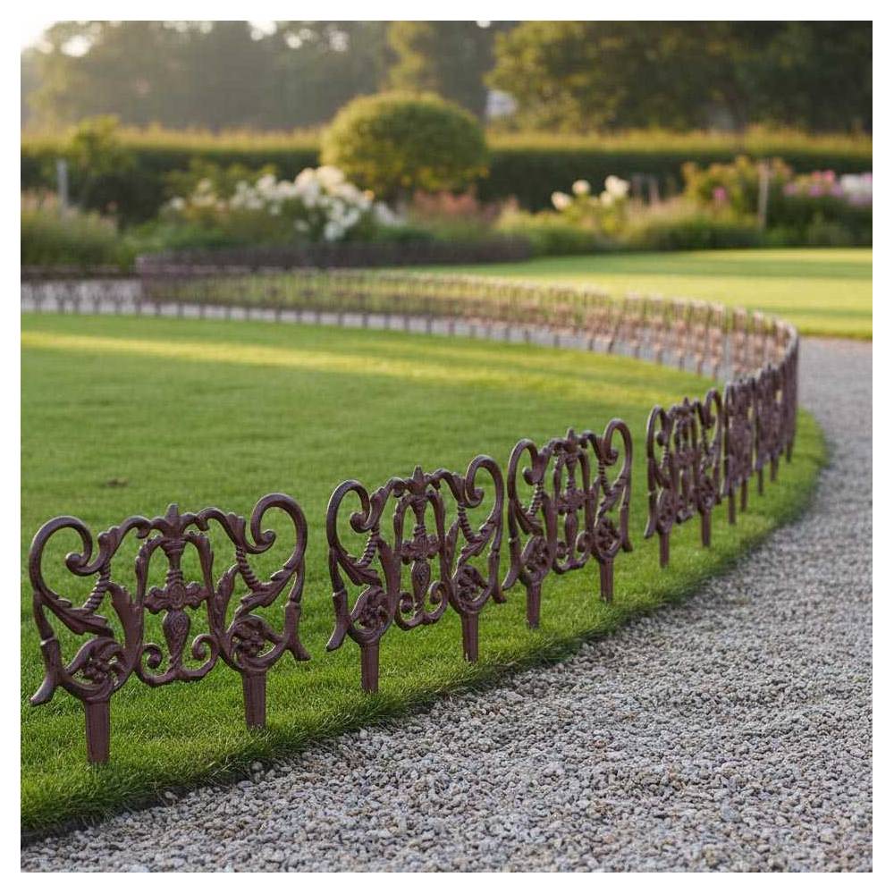 Esschert Design - Bordurette en fonte Elegance Lot de 20 Esschert Design - Imagen 2