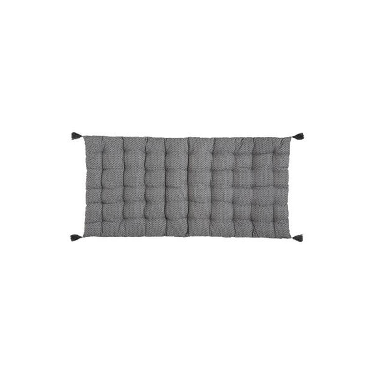Atmosphera - Matelas de Sol Gris avec Pompons 60 x 120 cm - Imagen 7