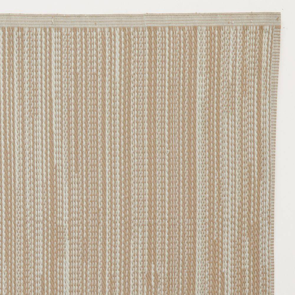 Aubry Gaspard - Grand tapis d'extérieur en polypropylène 160 x 230 cm Uni - Beige - Imagen 2