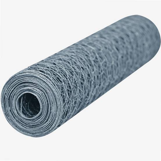Grillage galvanisé mailles hexagonales de 25 mm WERKA PRO - 0,5 x 2,5m - Image 2