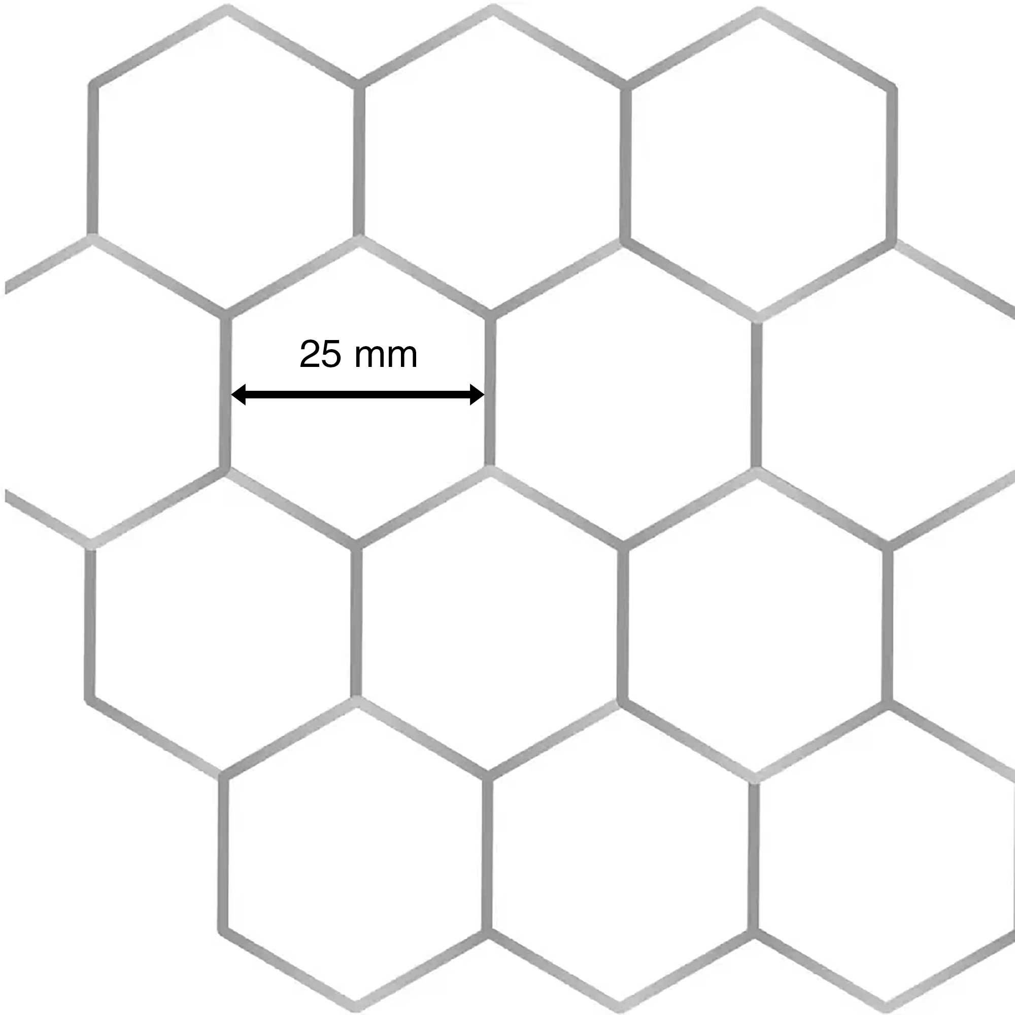 Grillage galvanisé mailles hexagonales de 25 mm WERKA PRO - 0,5 x 2,5m - Image 3