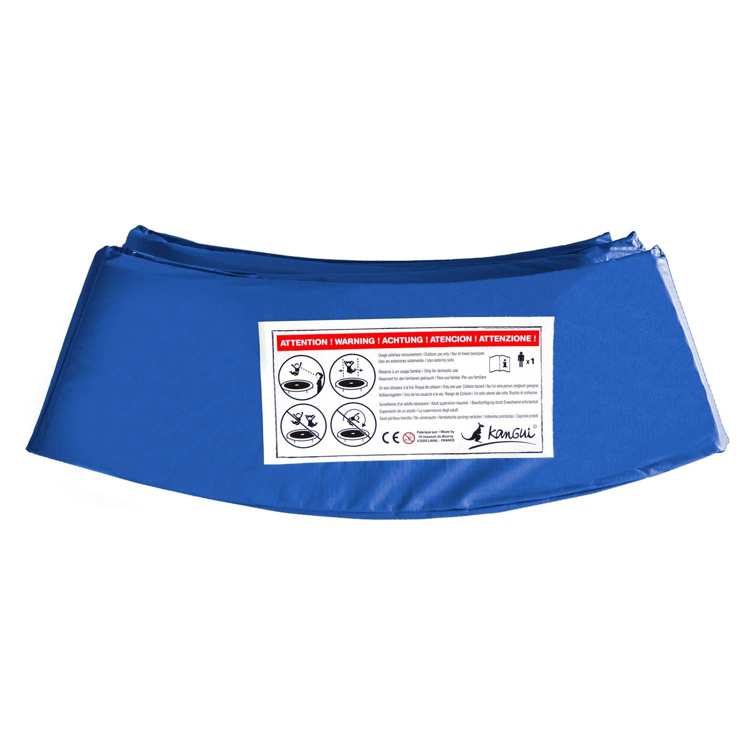 Kangui - Coussin PVC de protection pour trampoline Ø 300 cm Kangui