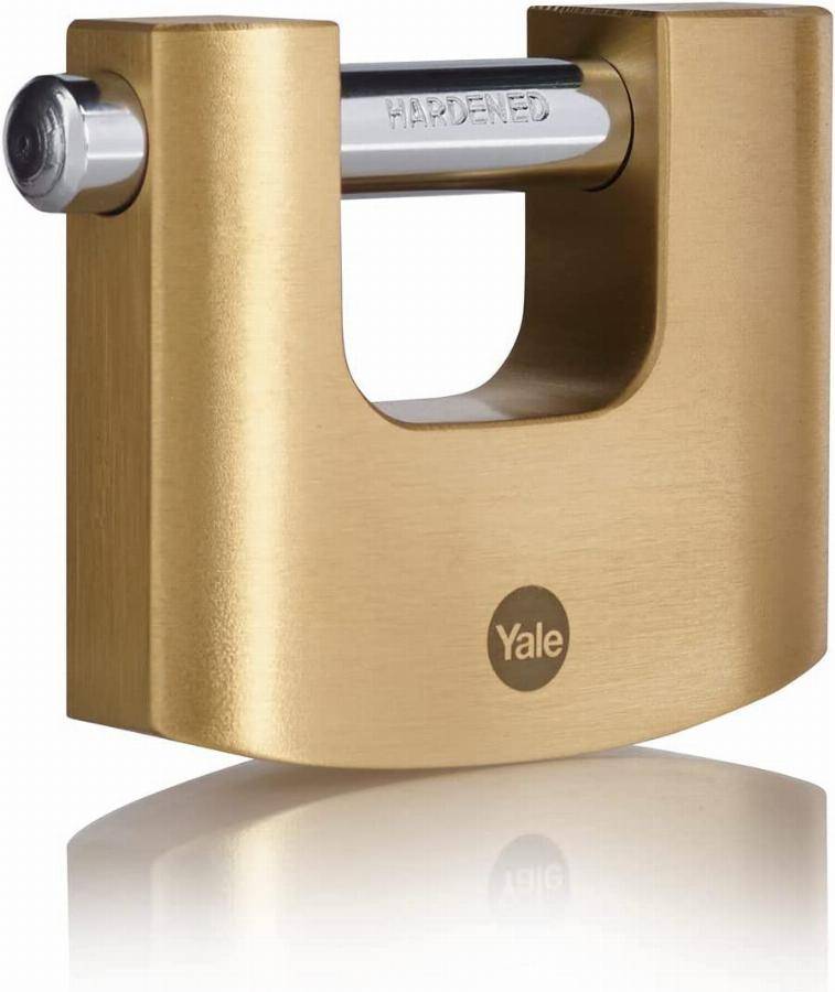 Cadenas rectangulaire YALE laiton - 70 mm - 3 Clés - 24319000 - Imagen 1