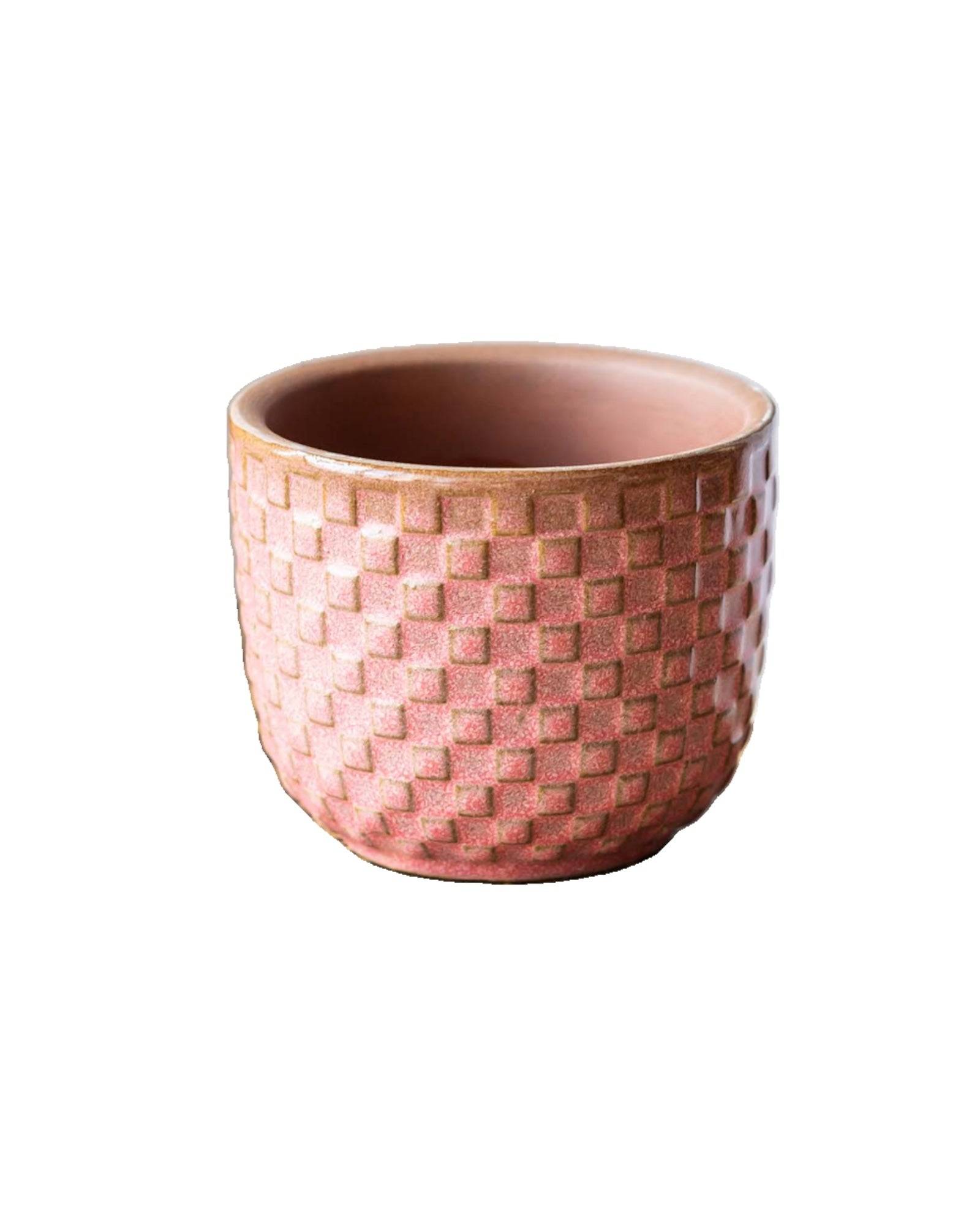 Mini cache pot - RELIEF ROSE- La Green Touch - Image 2
