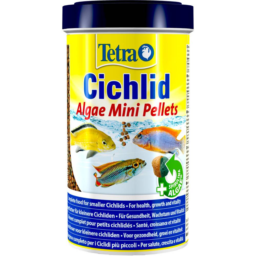 Tetra - Tetra - Cichlid Algae mini 170 g 500 ml pour Cichlidés - Image 1