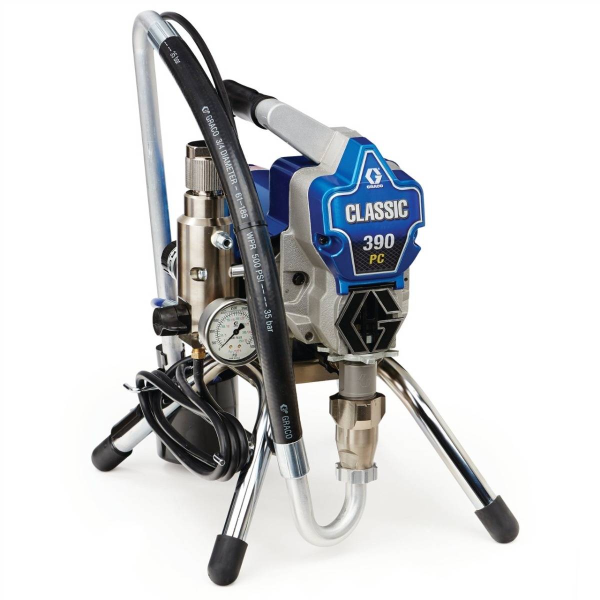 Pulvérisateur électrique airless S 395 PC Classic - 230 V - GRACO - avec Support - UE - 17C361