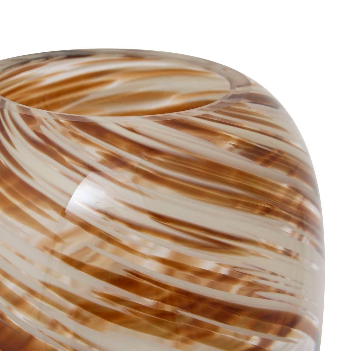 Vase Déco en Verre "Arvo" 26cm Multicolore - Image 2