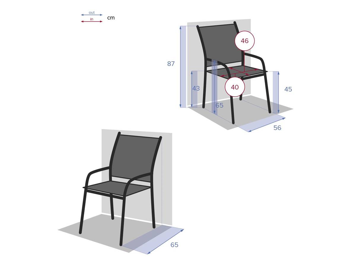 Hesperide - Ensemble repas table extensible rectangulaire en verre Piazza + 12 fauteuils Piazza - Hesperide - Image 6