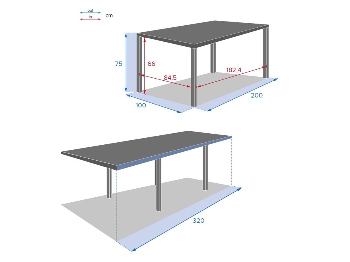 Hesperide - Ensemble repas table extensible rectangulaire en verre Piazza + 12 fauteuils Piazza - Hesperide - Image 4