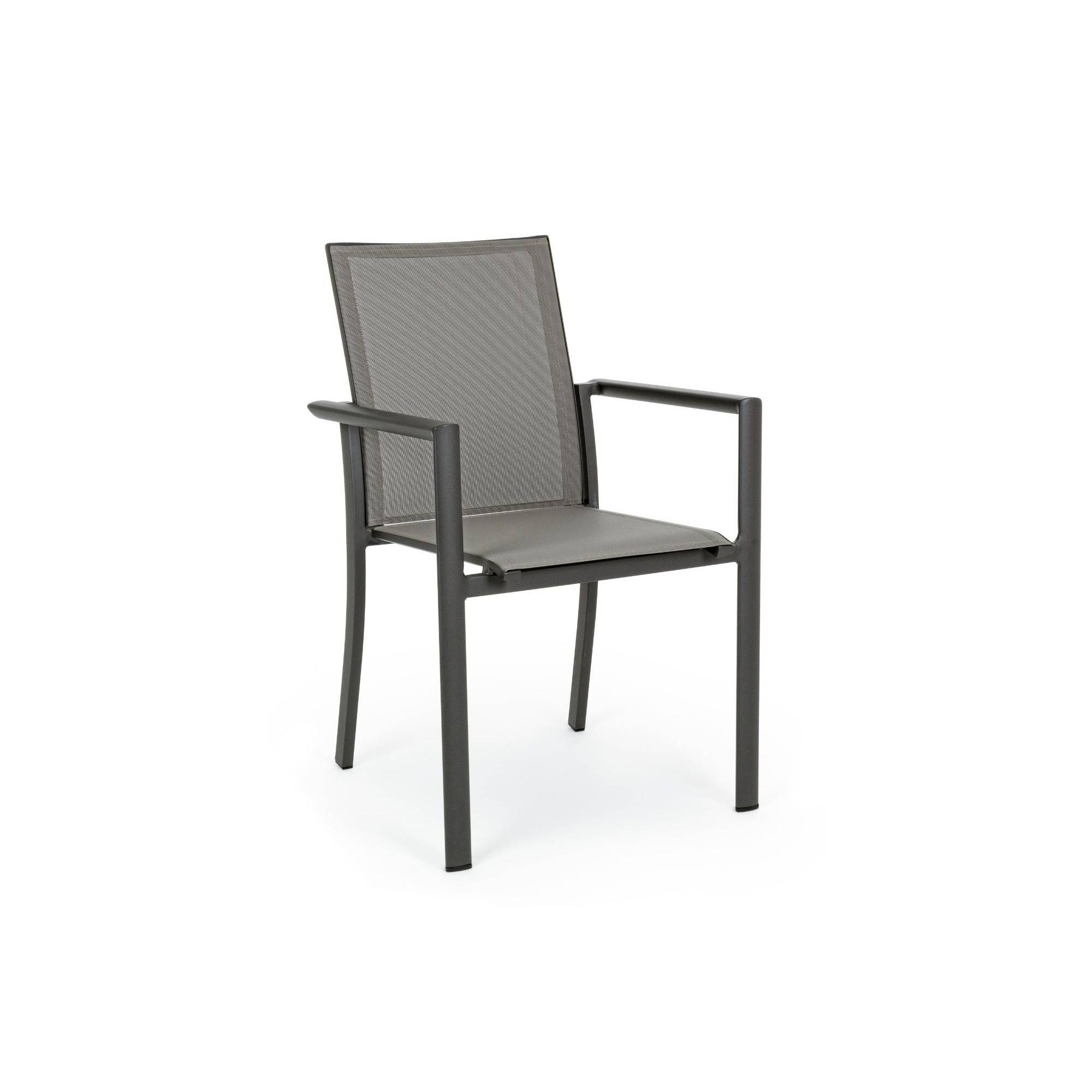 Autre - Chaises de jardin colorées en aluminium (lot de 4) - CASSIS - Imagen 5