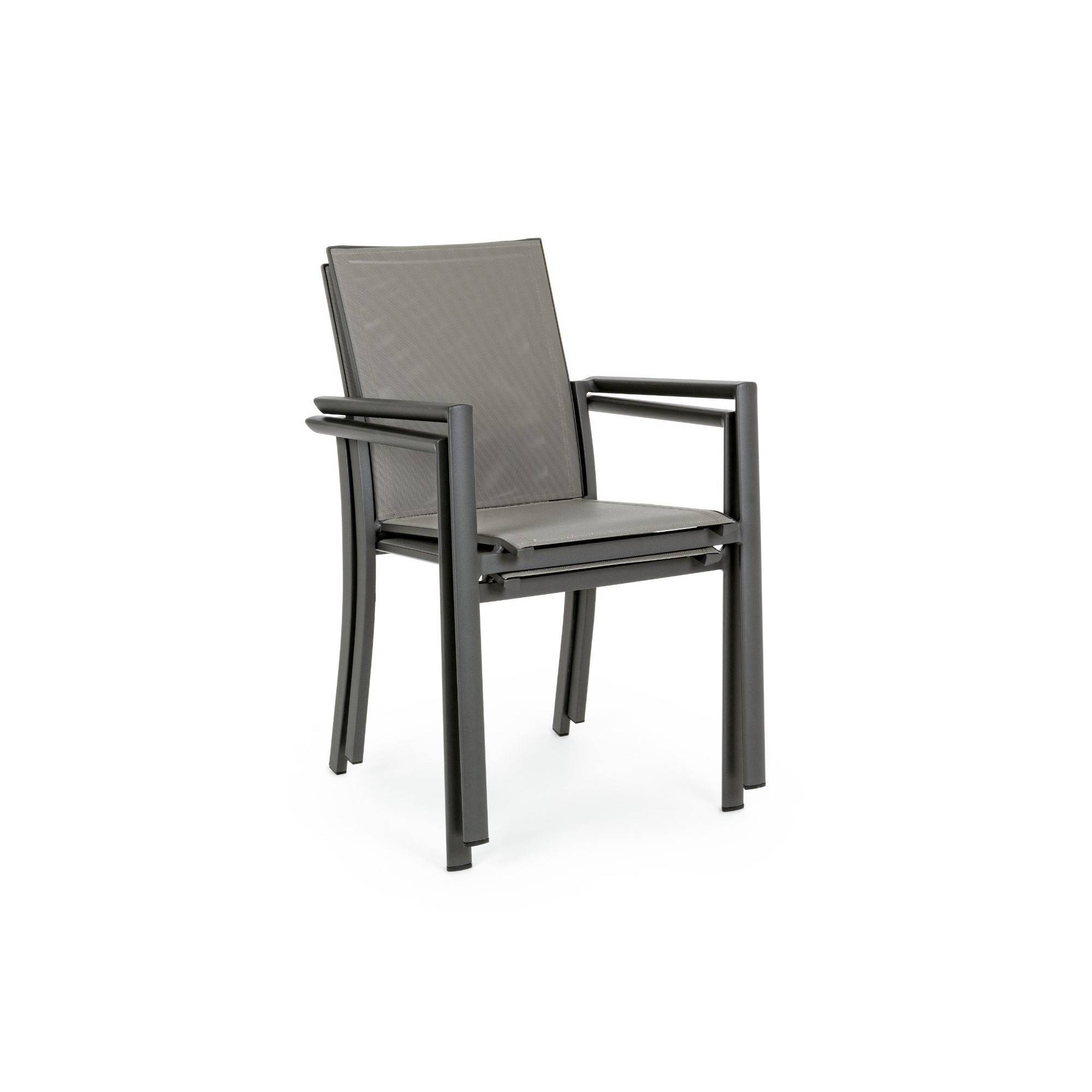 Autre - Chaises de jardin colorées en aluminium (lot de 4) - CASSIS - Imagen 9
