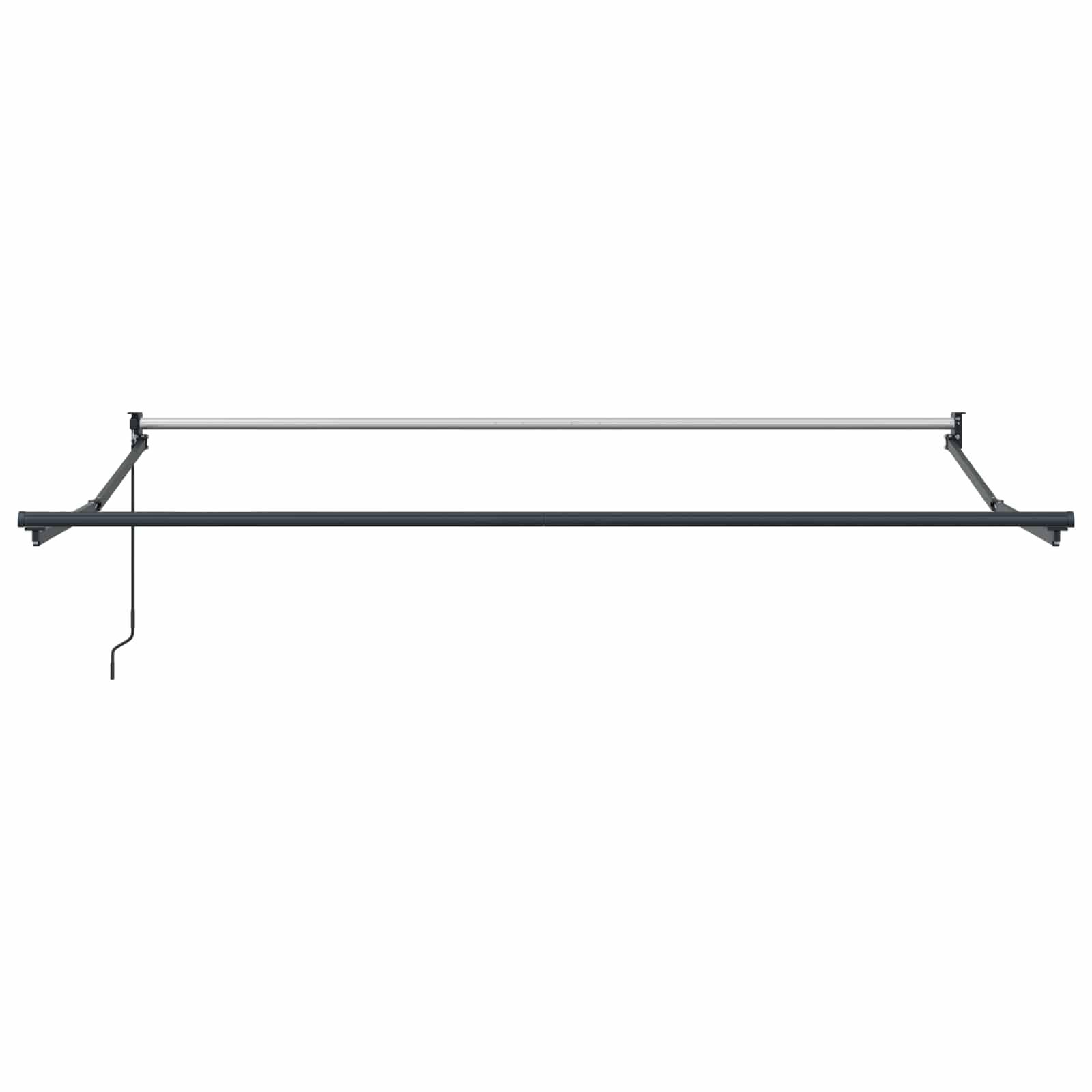 ComfortXL - Store banne rétractable aluminium protection solaire jardin 300x250cm gris clair - ComfortXL Outdoor Living - Image 7