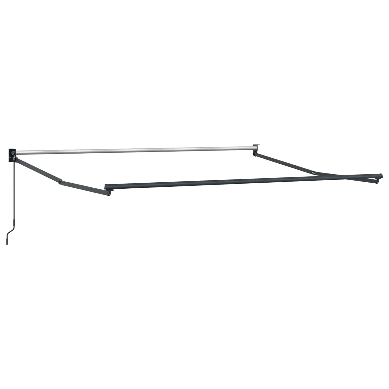 ComfortXL - Store banne rétractable aluminium protection solaire jardin 300x250cm gris clair - ComfortXL Outdoor Living - Image 5