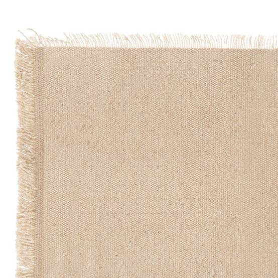 Set de table à franges - SECRET DE GOURMET - Coton - Beige - Image 2