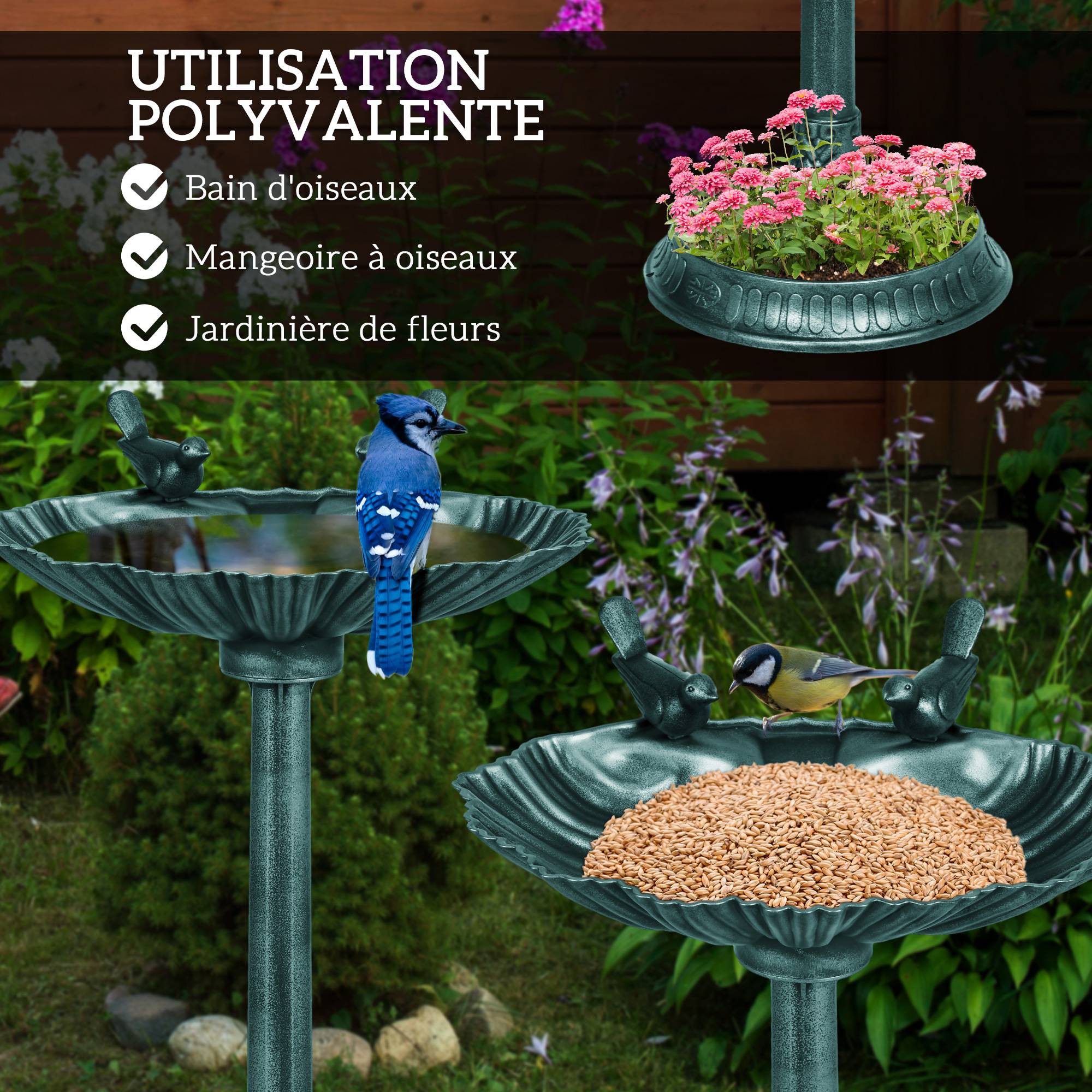 Bain Oiseaux Jardiland