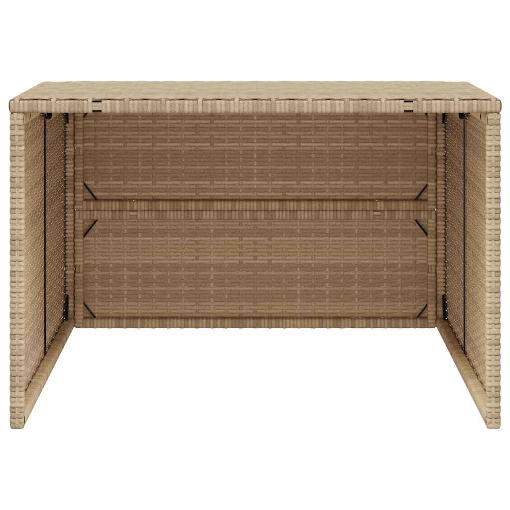 PANGIVO - Abri pour robot tondeuse résine tressée beige 90 x 86 x 57 cm - PANGIVO - Image 6