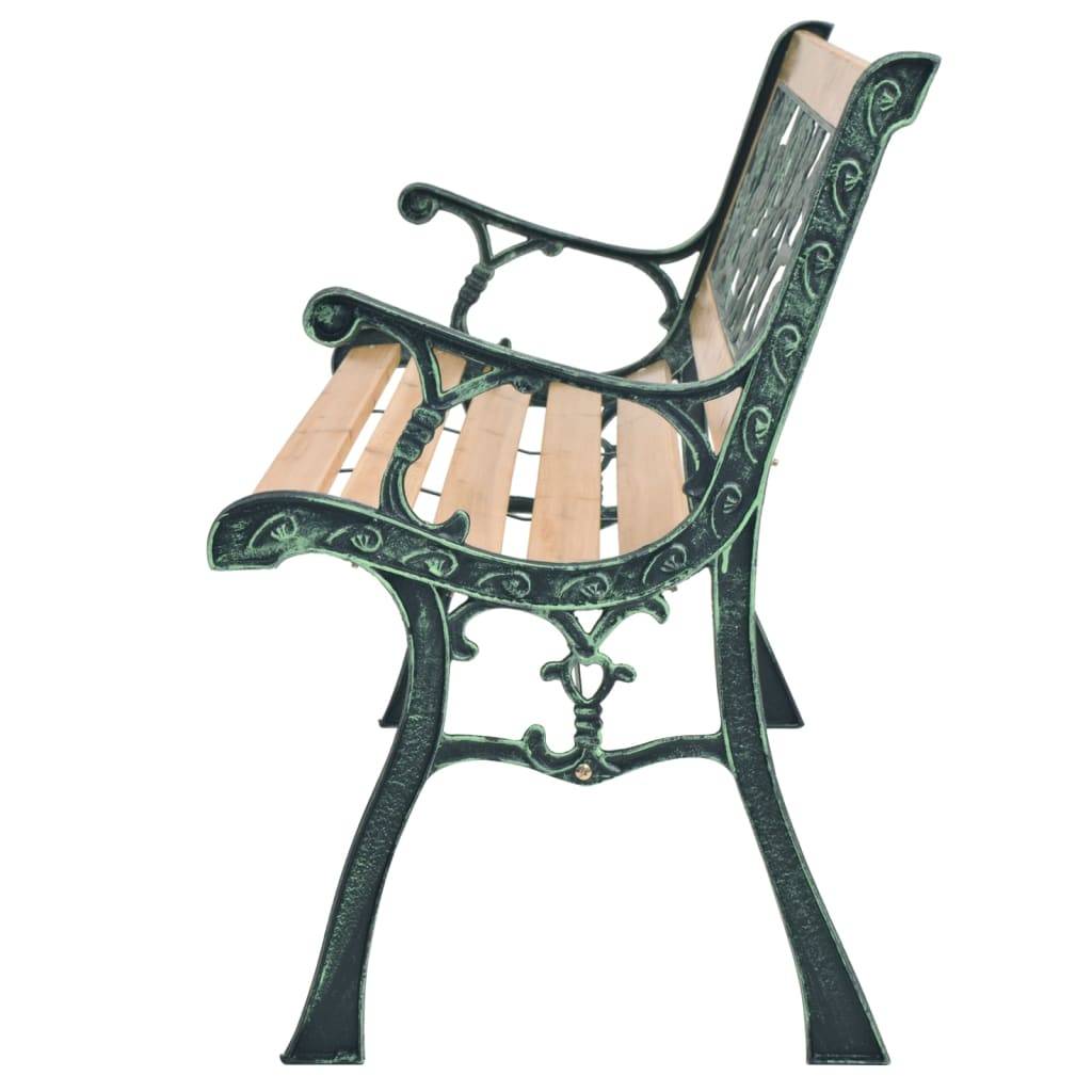 Helloshop26 - Banc de jardin meuble de patio d'extérieur terrasse 122 cm bois - Imagen 3