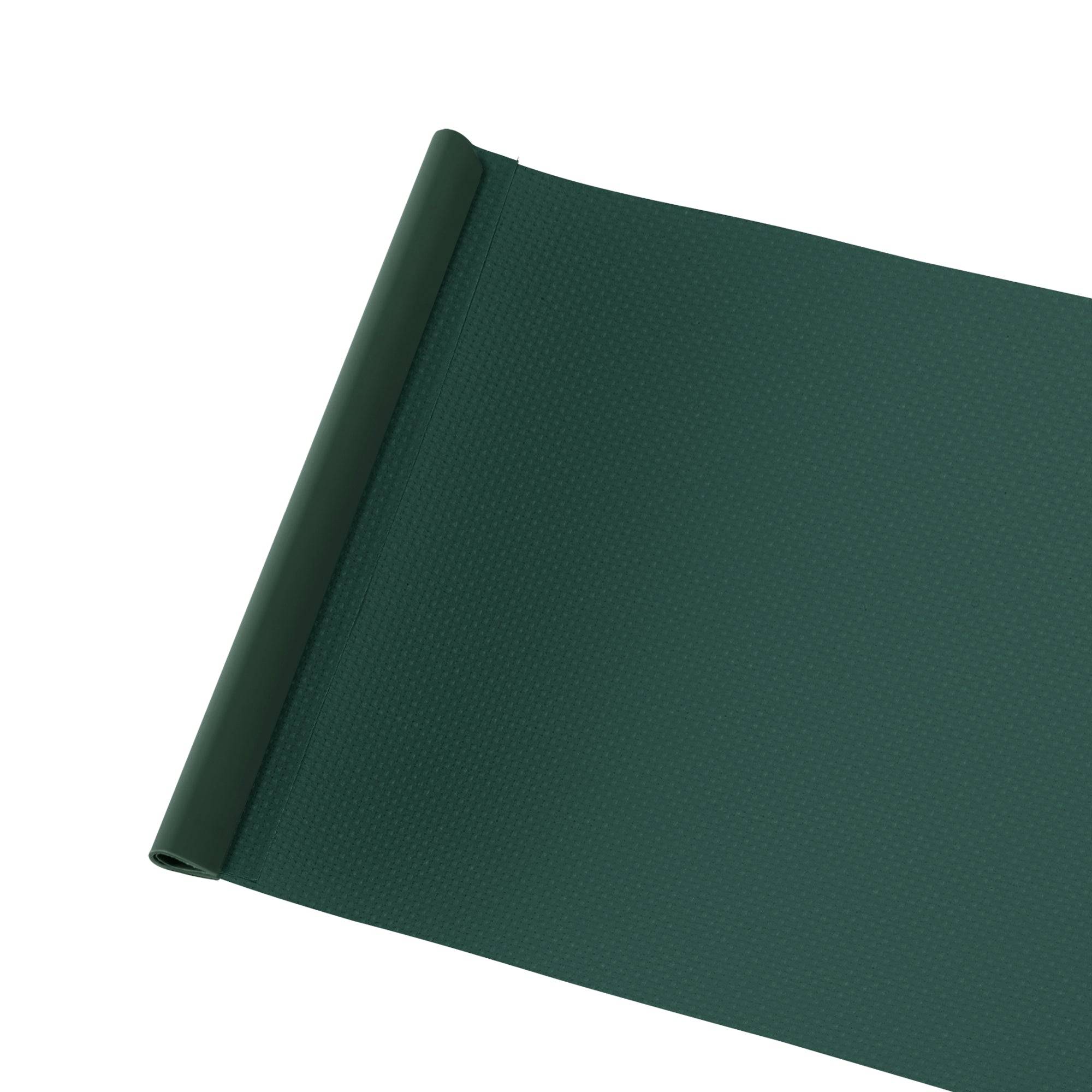 Helloshop26 - Bande de brise-vue PVC 35 m x 19 cm 6,65 m² vert mousse ral 6005 - Imagen 4