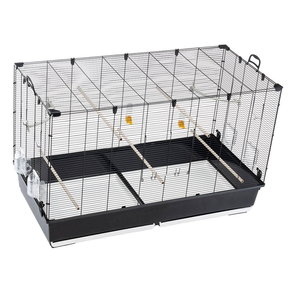 Ferplast - Ferplast Volière Cage à Oiseaux PIANO 8 Grande Cage pour Oiseaux, Canaris, Pinsons, Perruches Ondulées, Inséparables, en Métal, Accessoires inclus - Image 4