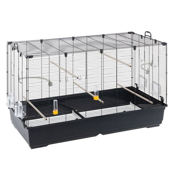 Ferplast - Ferplast Volière Cage à Oiseaux PIANO 8 Grande Cage pour Oiseaux, Canaris, Pinsons, Perruches Ondulées, Inséparables, en Métal, Accessoires inclus - Image 3