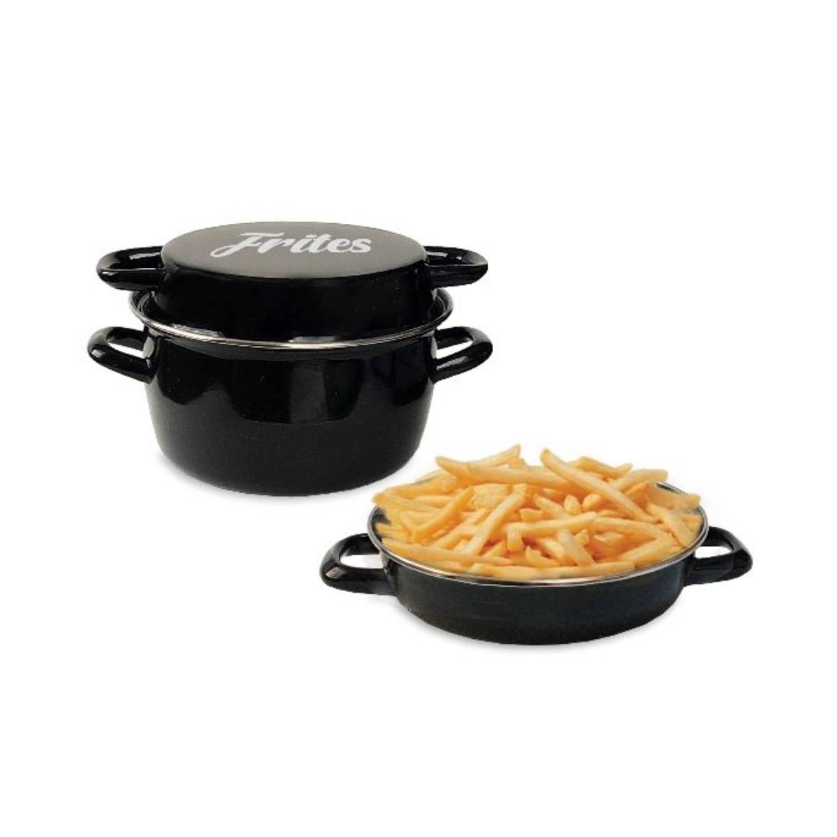 Baumalu - Friteuse 4.8l acier émaillé 311155 Baumalu - Image 2