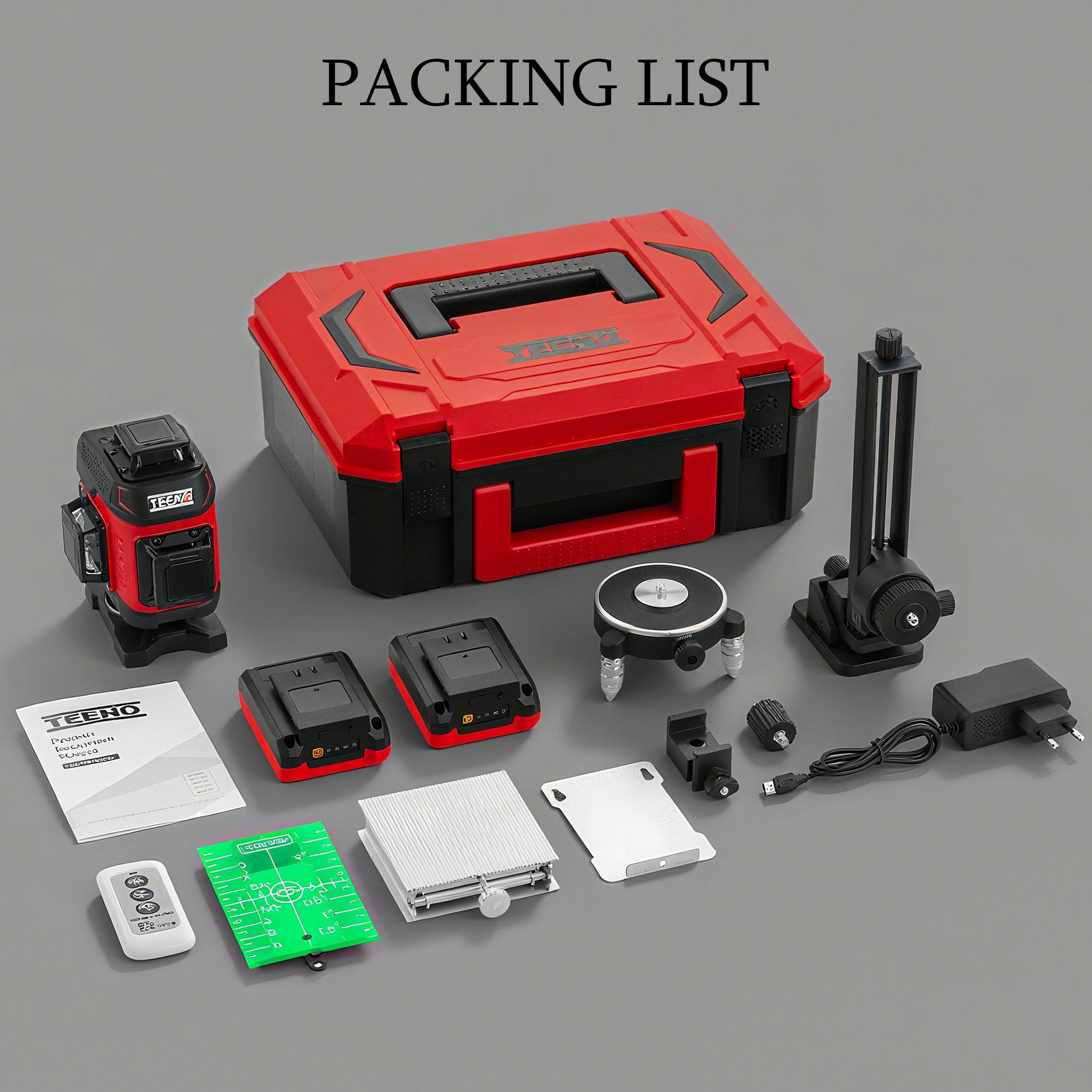 Laser Niveau 360° Vert ,5400mAh Autonivelant, Portable et Léger - Image 2