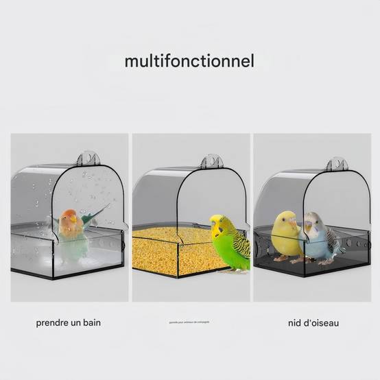 IntiMeg - Bain d'oiseaux polyvalent IntiMeg - Image 9