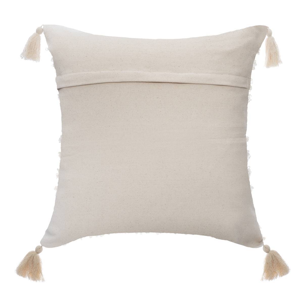 Atmosphera - Coussin "Shine" beige 59x59cm - Atmosphera Créateur d'intérieur - Imagen 5