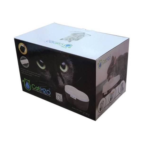 H2O Fontaine chat - 2L - Grise - Imagen 2