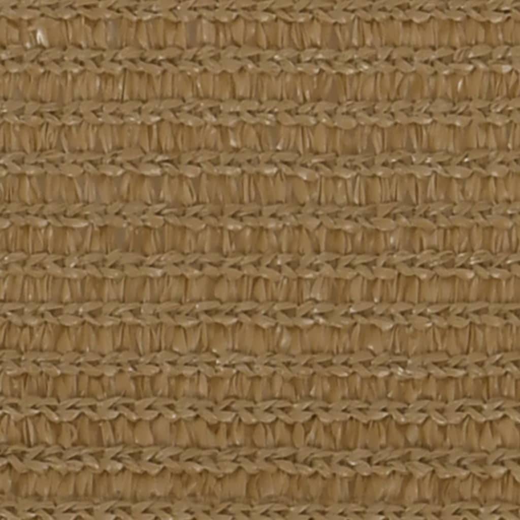 Helloshop26 - Voile d'ombrage 160 g/m² taupe 3 x 3 m PEHD - Imagen 3