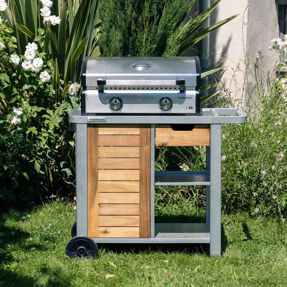 Campingaz - Plancha à gaz Master 2 Pro avec couvercle de cuisson - Housse incluse - Image 3