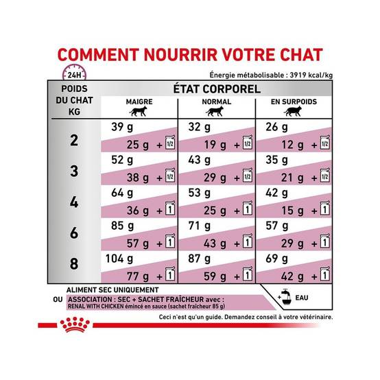 Royal Canin - Croquettes chat VETERINARY CAT RENAL SPECIAL - Royal Canin 4 kg - Image 7