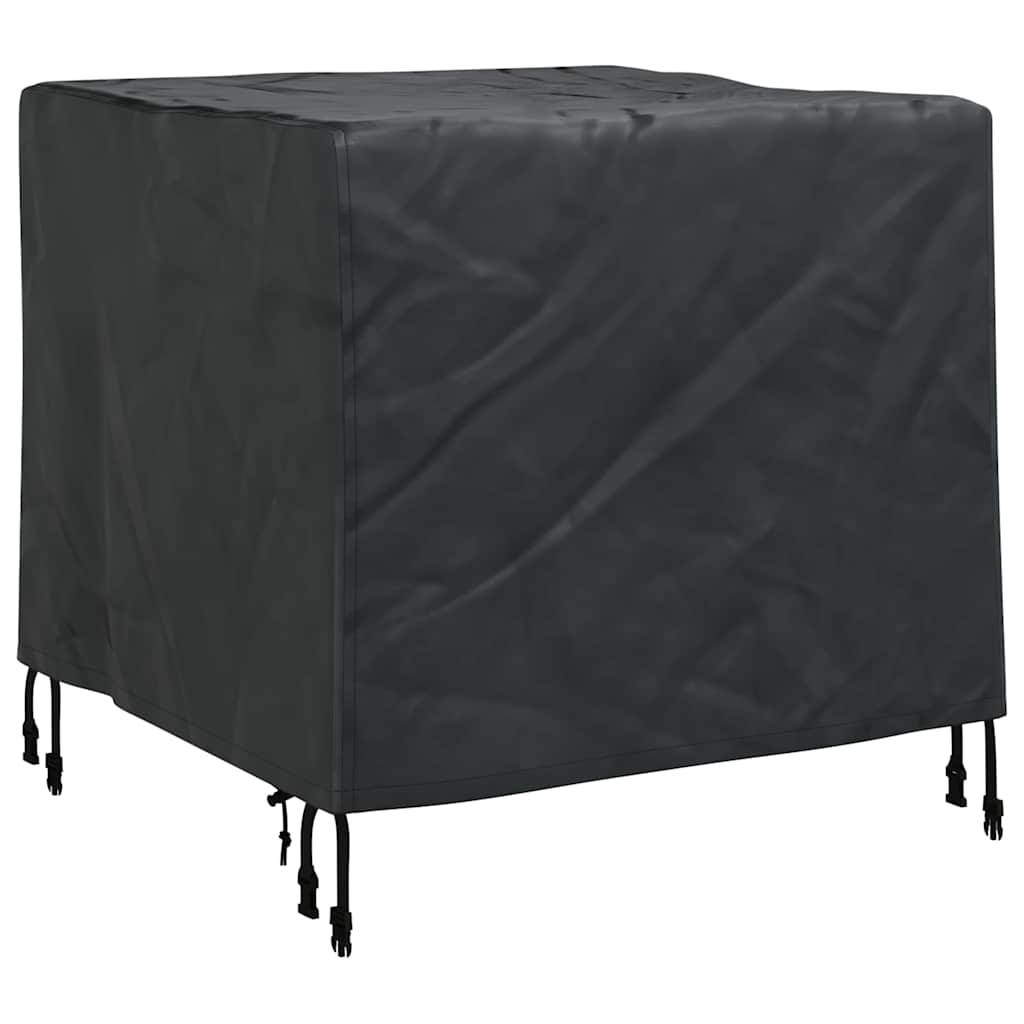 Housse de Protection Carrée Tissu Oxford 210D Imperméable pour Chaise de Jardin Noir 64x64x65 cm – ComfortXL Outdoor Living - Image 3