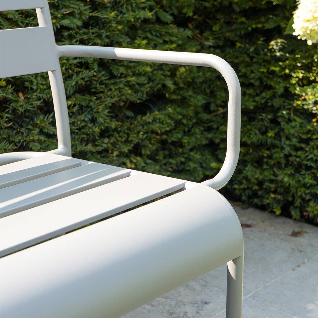Wilsa Garden - Banc de jardin en aluminium Soha - Imagen 7