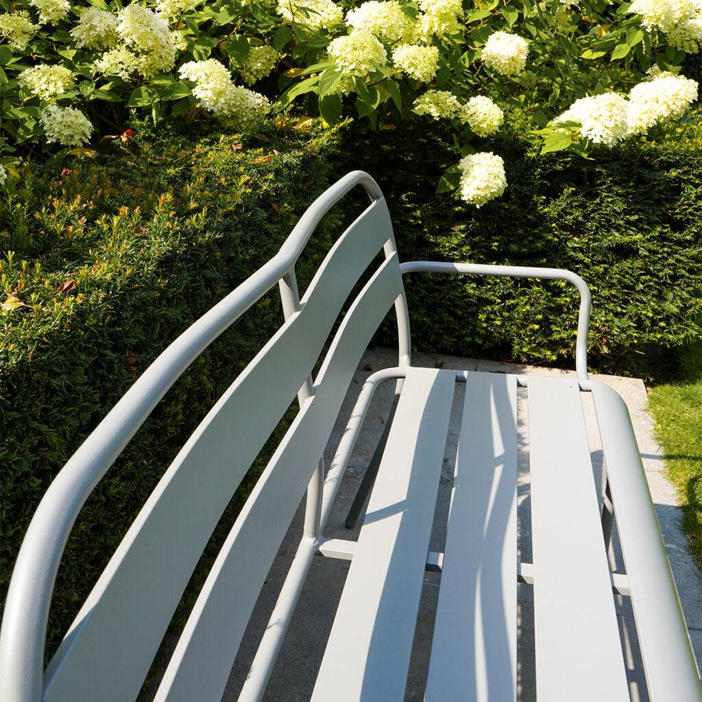 Wilsa Garden - Banc de jardin en aluminium Soha - Imagen 5