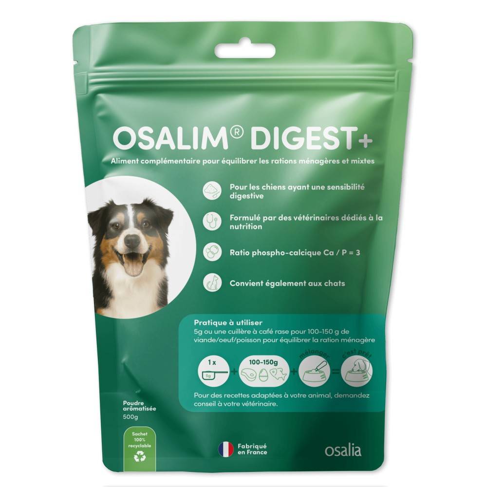 Osalim digest+ Chien - Laboratoire Osalia 500 g - Image 1