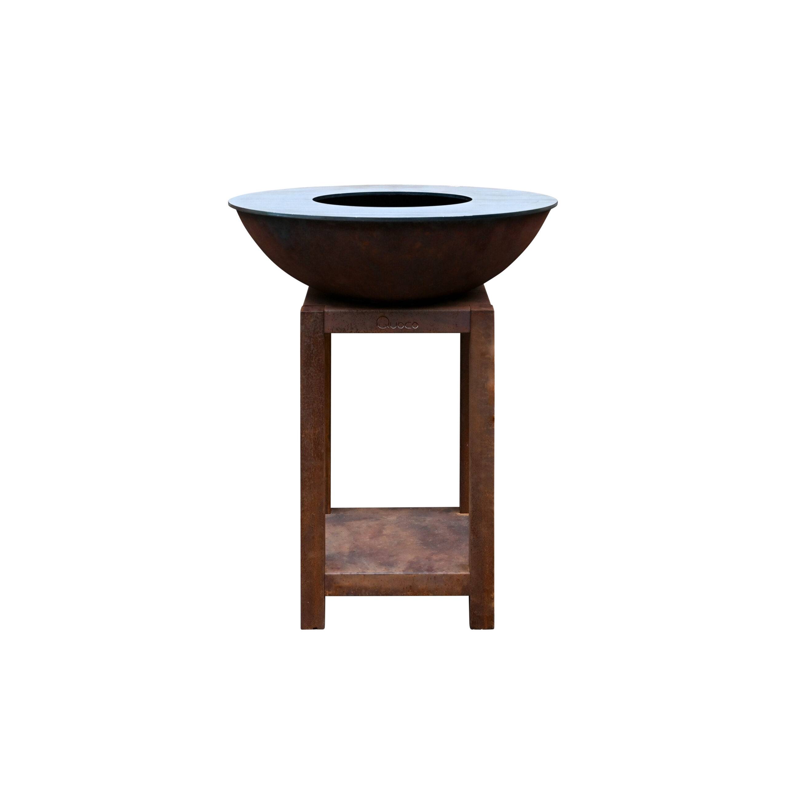 Quoco - Brasero Montabile Small Corten Ø72- Quoco - Imagen 2