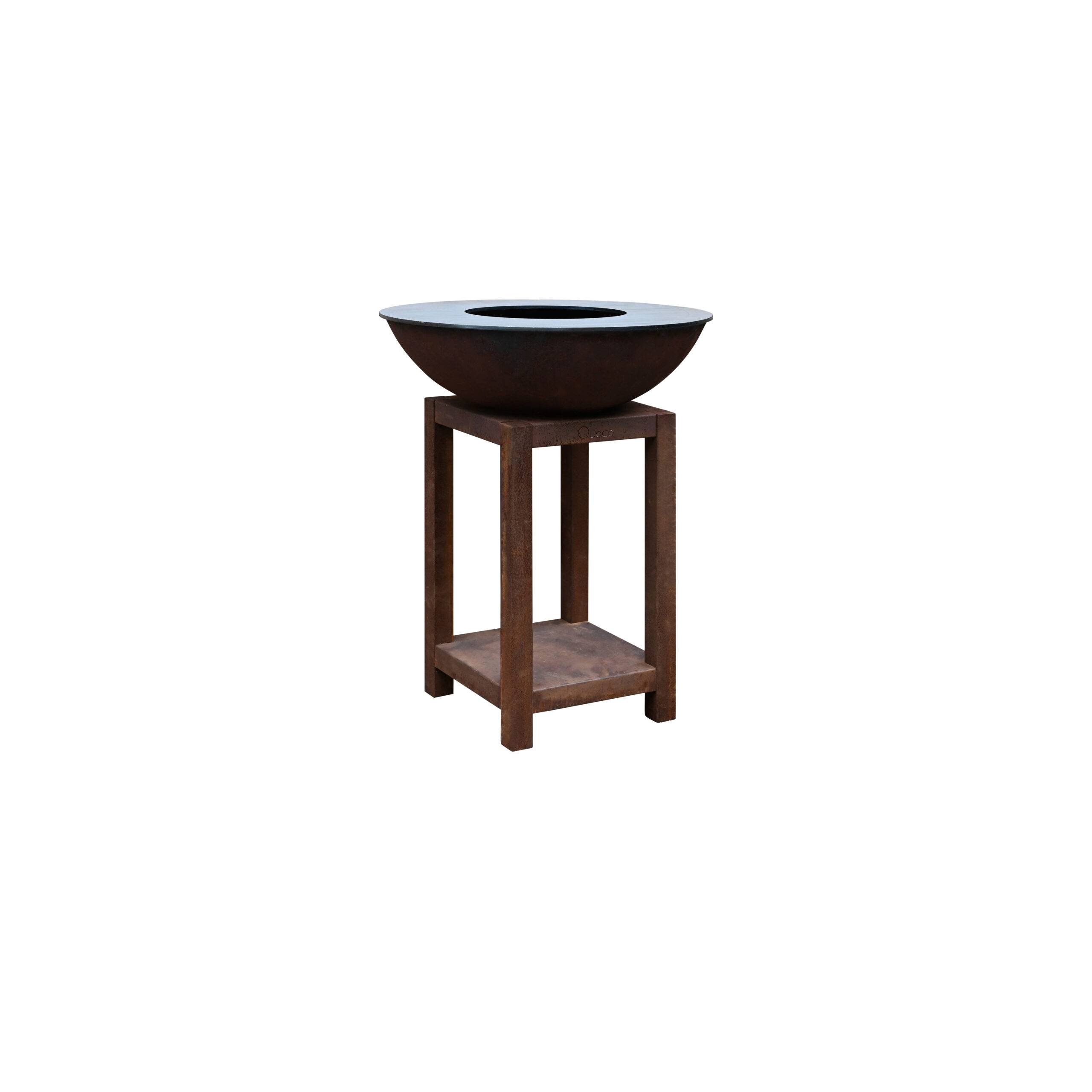 Quoco - Brasero Montabile Small Corten Ø72- Quoco - Imagen 3