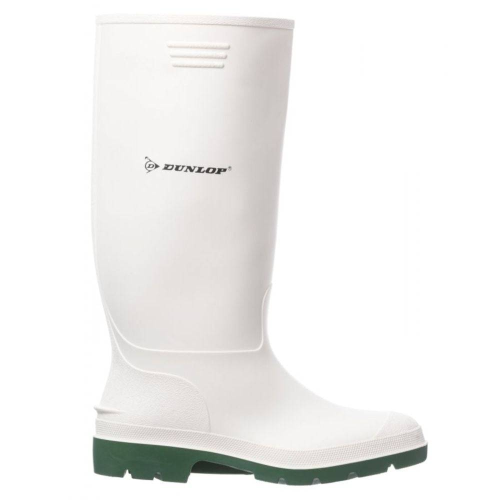 Dunlop - Bottes imperméable Dunlop HYGRADE non sécurisées Blanc / Vert 38 - Image 2
