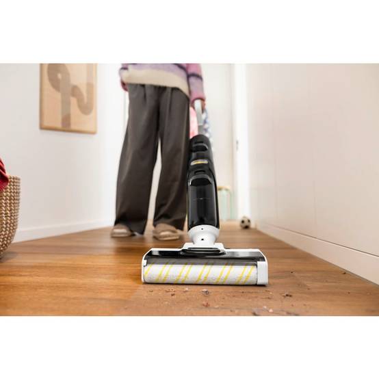 Aspirateur balai lavant sans fil FCV 4 Dry 3 en 1, lave et sèche jusqu’à 200 m² - Kärcher - Image 5