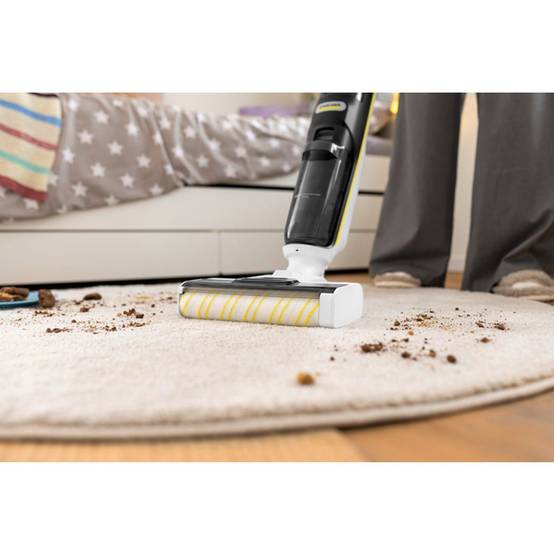 Aspirateur balai lavant sans fil FCV 4 Dry 3 en 1, lave et sèche jusqu’à 200 m² - Kärcher - Image 4
